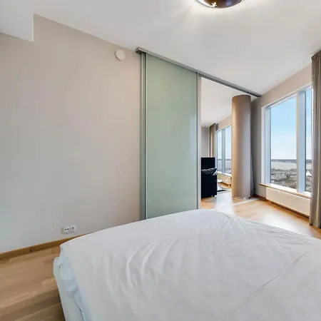 Skyresidence Amazing Luxury View High23f 公寓 塔林